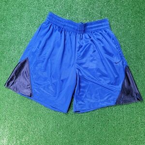 Nike Women's Dri-Fit ISoFly Basketball Shorts Size Medium Royal Blue Navy Blue